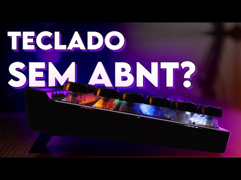 Como usar teclado americano no Brasil?