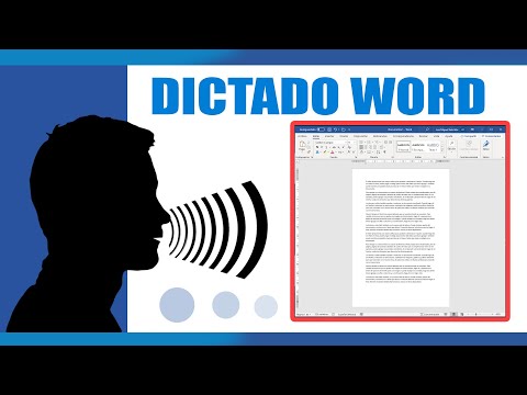 ¿Cómo escribir un documento en Word con la voz?