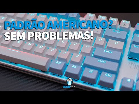 Qual a diferença do teclado americano?