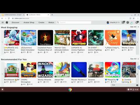 Can Chrome open Roblox?