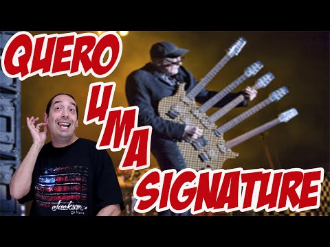 O que significa guitarra signature?
