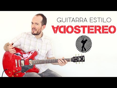 ¿Qué tipo de guitarra usaba Gustavo Cerati?