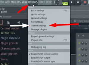 Crear temas personalizados en FL Studio 21