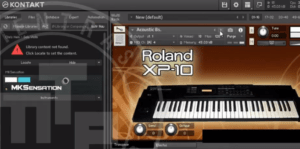 Roland XP-10 para Kontakt Gratis descargar