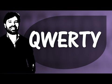 O que é um teclado do tipo Qwerty?