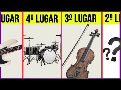 Qual é o instrumento musical mais usado no Brasil?