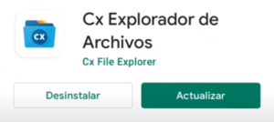  cx explorador de archivos para android