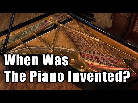Em que país o piano foi inventado?