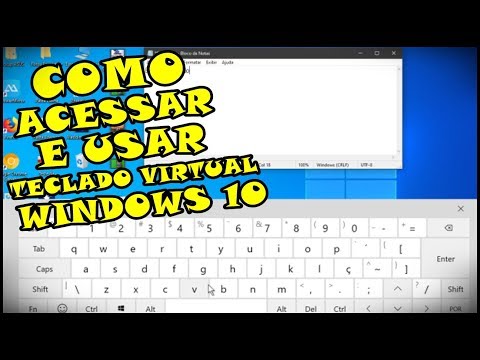 Qual a vantagem de usar o teclado virtual?