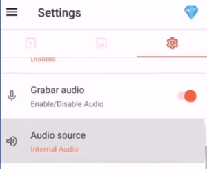 como grabar audio interno en android