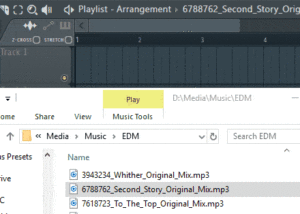 cargar archivos MP3 desde to ordenador a FL Studio
